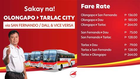 san fernando to olongapo|Victory Liner .